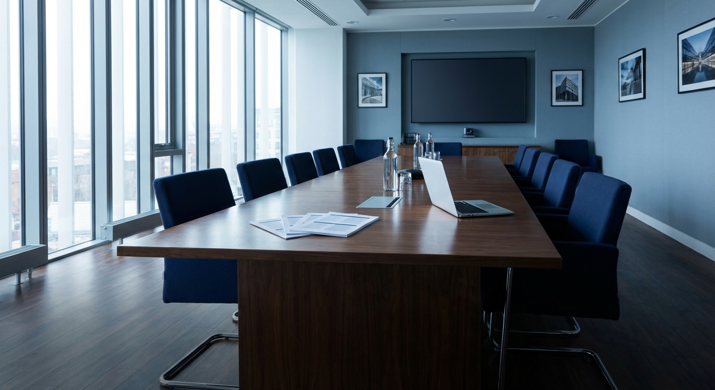 Local authority care contract documentation and council building